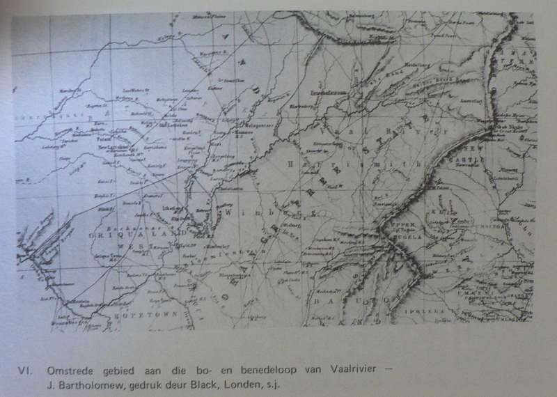 Vaalrivier, omstrede grenslyn deur F.A van Jaarsveld( ZAR en Vrystaat geskiedenis)