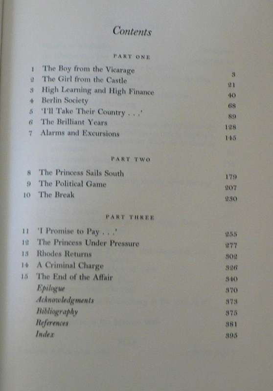 Cecil Rhodes and the Princess by Brian Roberts (very interesting)