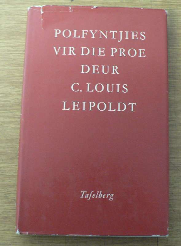 Polfyntjies vir die proe deur C. Louis Leipoldt