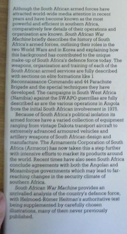 South African War Machine by  Helmoed-Romer Heitman