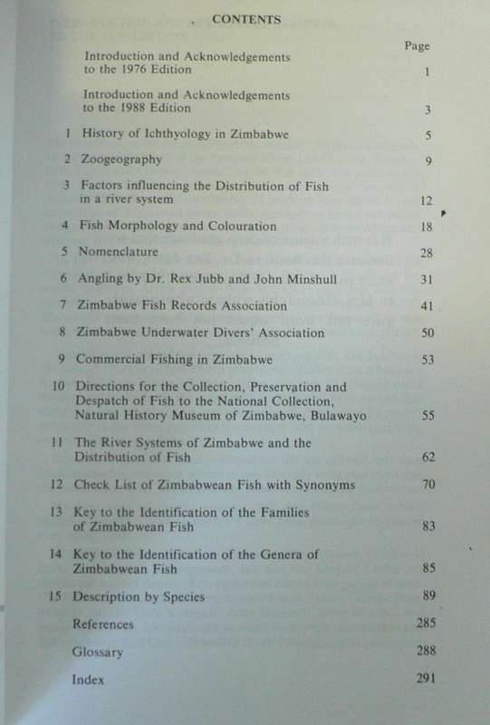 The fishes of Zimbabwe by Graham Bell Cross and John Minshull