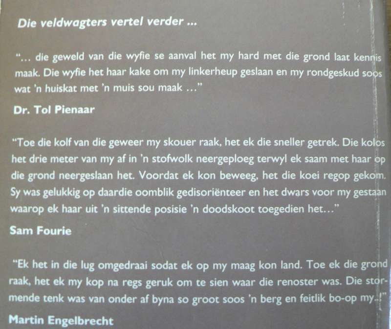 Die veldwagters vertel verder deur Jan Roderigues(wildtuin verhale)