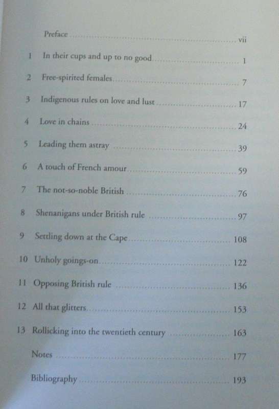 Wine, women and good hope by June McKinnon(scandalous behaviour at the Cape)
