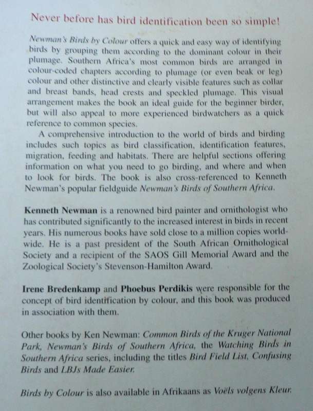 Newman's birds by colour by Kenneth Newman