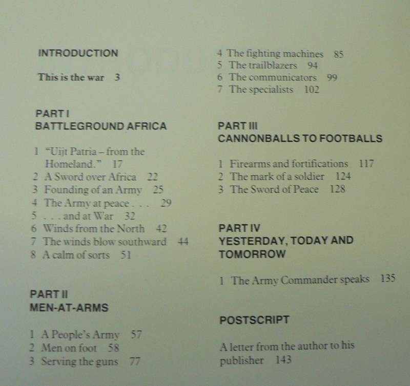 Like the Wind, the story of the South African Army by Siegfried Stander