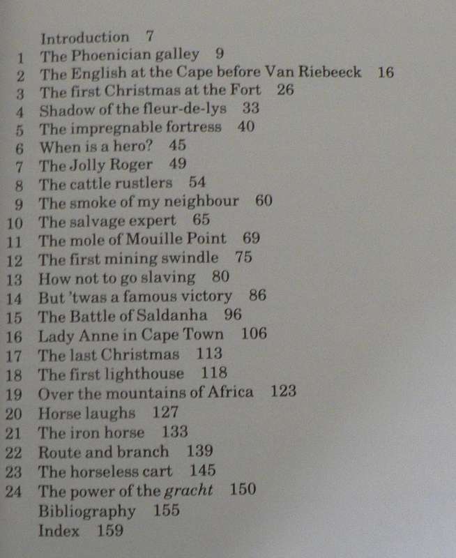 The unofficial history of the Cape by Jose Burman