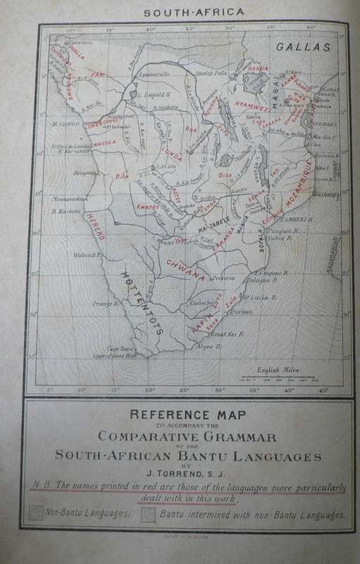 A Comparative grammar of South African Banty Languages by J. Torrend (very scarce/1891)