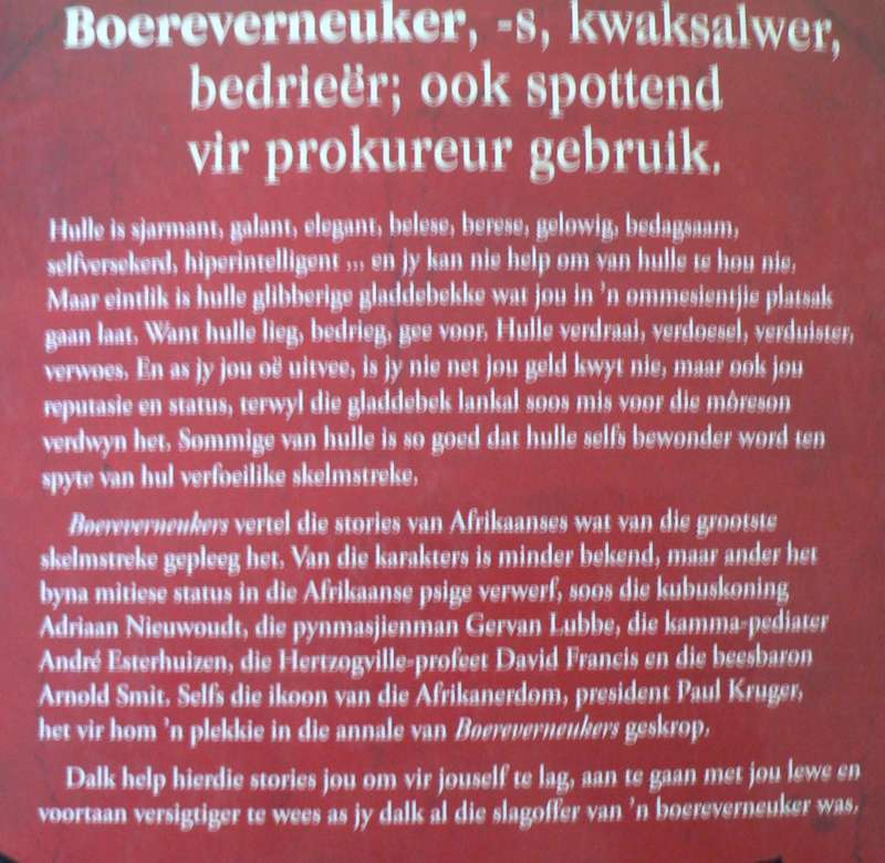Boereverneukers deur Izak du Plessis