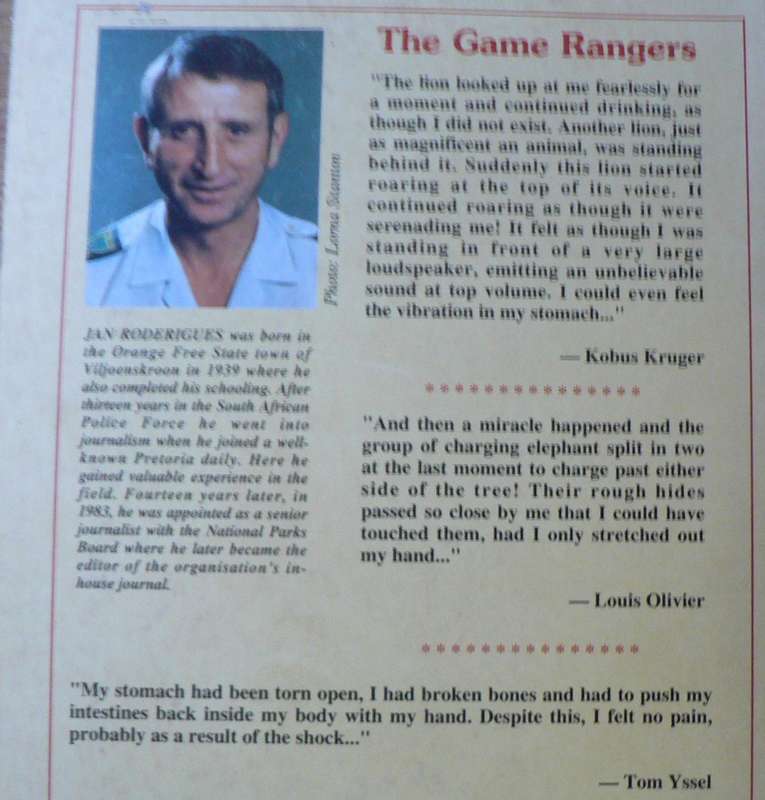 The Game Rangers by Jan Roderigues