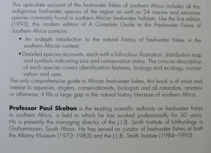 A complete guide to the freshwater fishes of Southern Africa by Paul Skelton