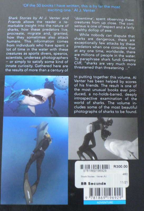 Shark Stories by Al J. Venter