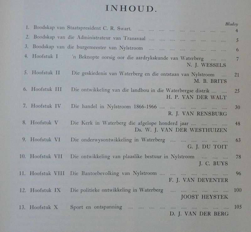 Nylstroom 1866-1966 (Limpopo kontreigeskiedenis)