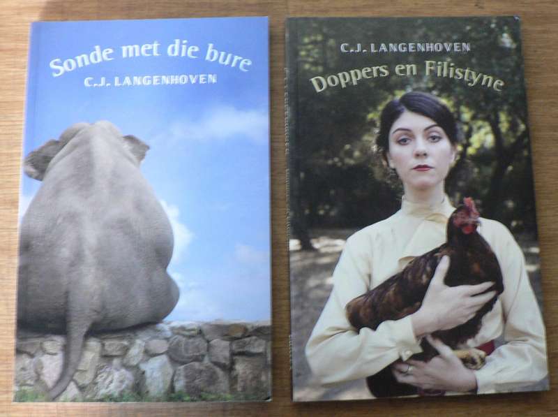 Sonde met die bure en Doppers en Fillistyne deur Langenhoven (2 boeke)