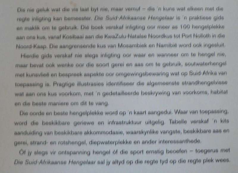 Die Suid-Afrikaanse Hengelaar deur Ivor Whibley