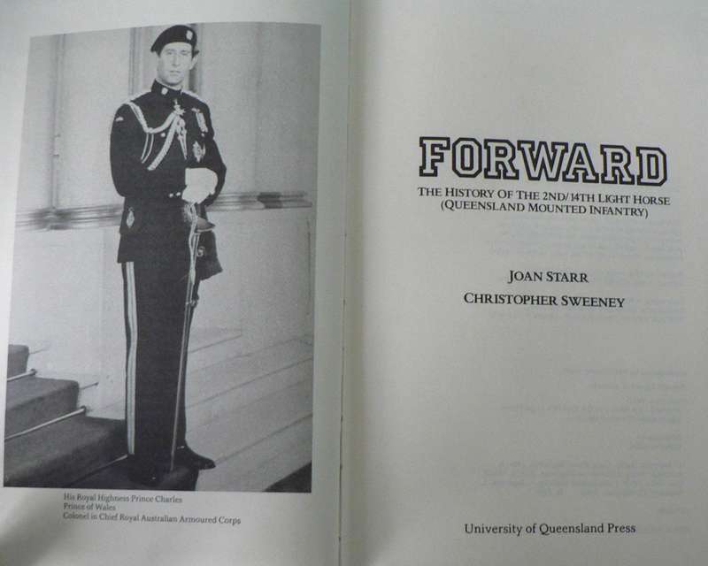 Forward, the history of the 2nd/14th Light Horse, Queensland Mounted Infantry(includes Boer War)