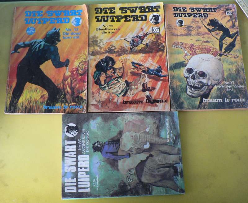 Die Swart Luiperd-reeks: 4X boekies (sirkel)