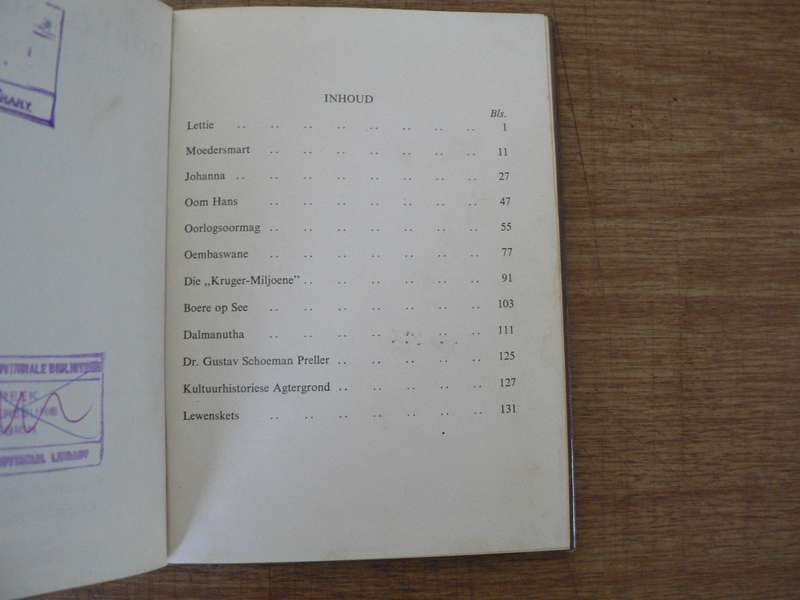 Oorlogsoormag en ander sketse deur Gustav Preller