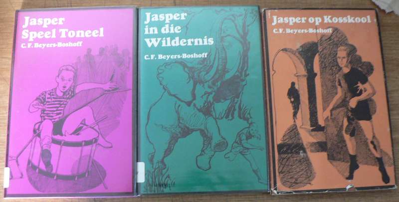 Jasper reeks volledig deur C.F. Beyers-Boshoff (11 boeke)