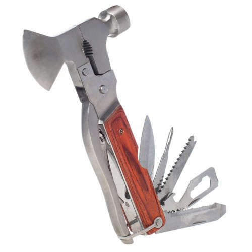 Stainless Steel Outdoor Multi-Function Camping Survival Hammer Portable Hammer Multi-Purpose Tool St