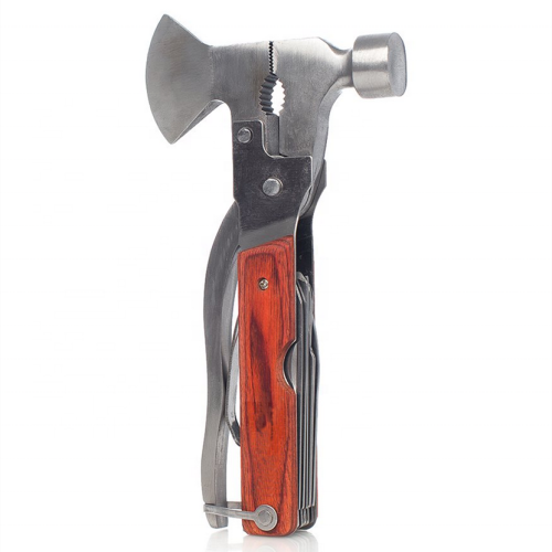 Stainless Steel Outdoor Multi-Function Camping Survival Hammer Portable Hammer Multi-Purpose Tool St