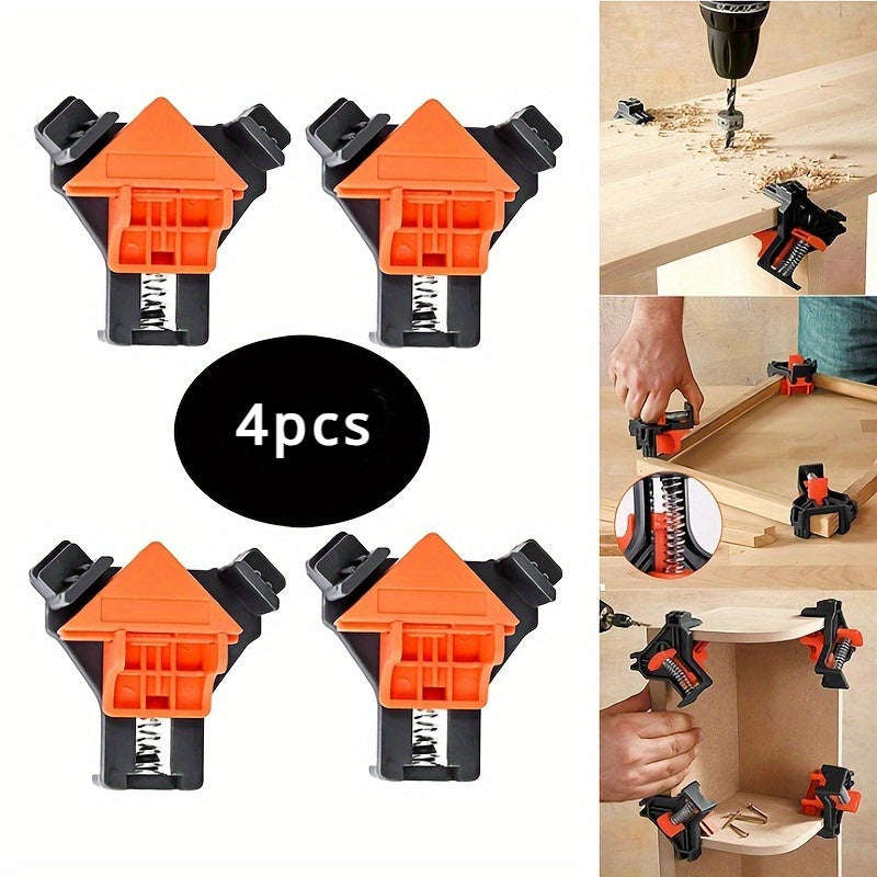 Plastic Angle Clamps - 90° for Framing and Woodworking