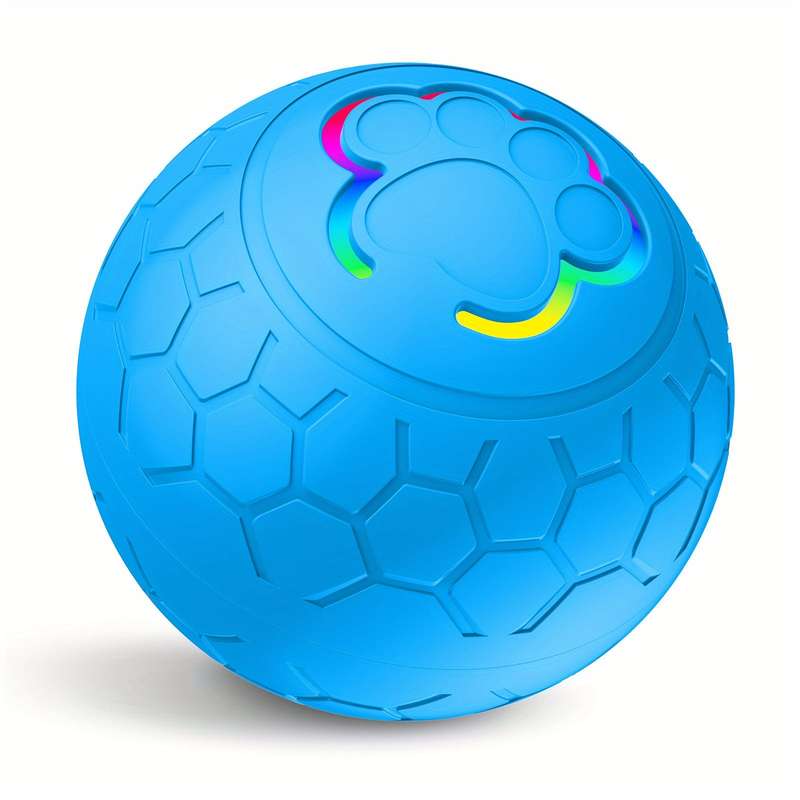 1Pc 2.5cm Durable Pet Toy Automatic Dog Toy Ball Electric Smart Remote Control Ball Gravity Jump Bal