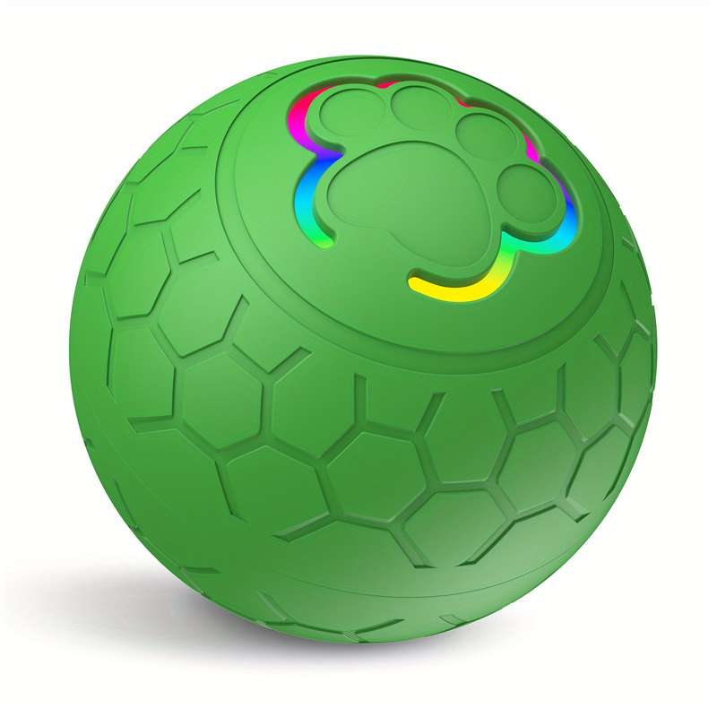 1Pc 2.5cm Durable Pet Toy Automatic Dog Toy Ball Electric Smart Remote Control Ball Gravity Jump Bal