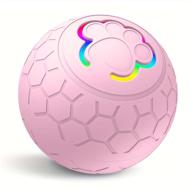 1Pc 2.5cm Durable Pet Toy Automatic Dog Toy Ball Electric Smart Remote Control Ball Gravity Jump Bal