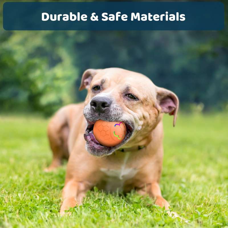 1Pc 2.5cm Durable Pet Toy Automatic Dog Toy Ball Electric Smart Remote Control Ball Gravity Jump Bal