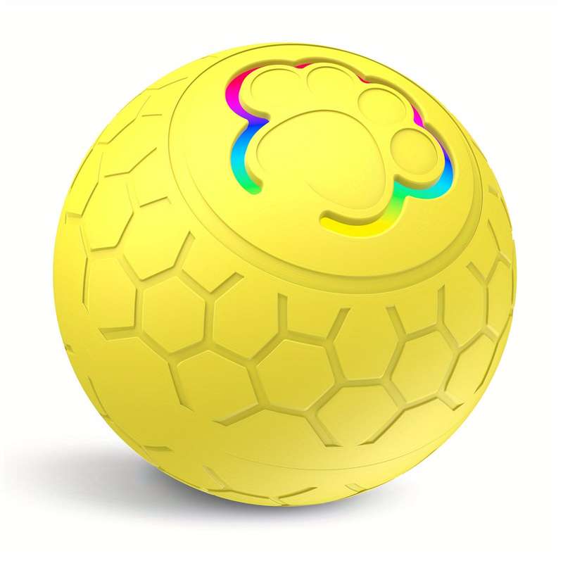 1Pc 2.5cm Durable Pet Toy Automatic Dog Toy Ball Electric Smart Remote Control Ball Gravity Jump Bal