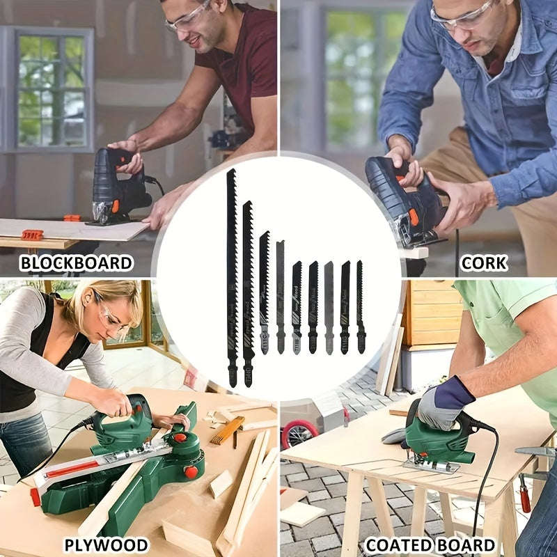 50 Piece Jigsaw Blade Set For Wood