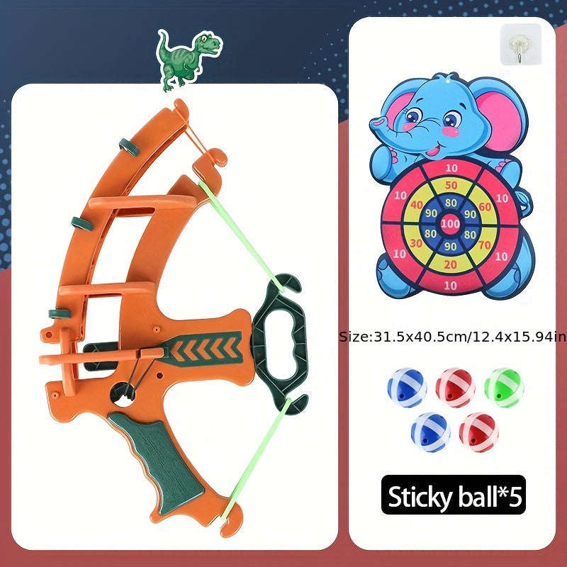 Dinosaur Ball Rolling Squirrel Sticky Ball Yha Ngo Nt And Wall Bow And Arrow Throwing Disc Sticky Ba