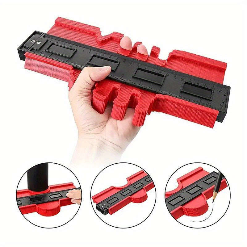 12.7cm Adjustable Contour Gauge - Precision Contour Duplicator for DIY Woodworking