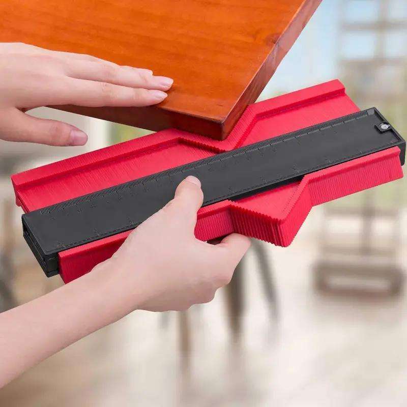 12.7cm Adjustable Contour Gauge - Precision Contour Duplicator for DIY Woodworking