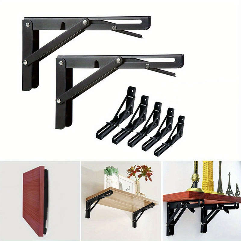 2 Pieces Heavy Duty Folding Shelves