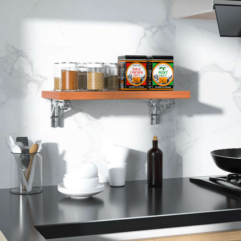 2 Pieces Heavy Duty Folding Shelves