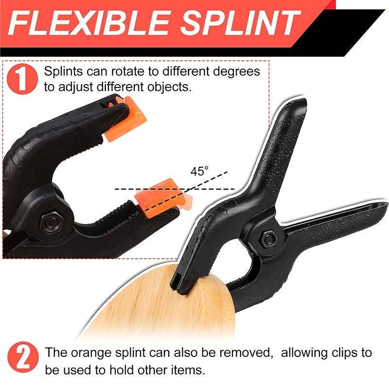 12pcs Spring Clips
