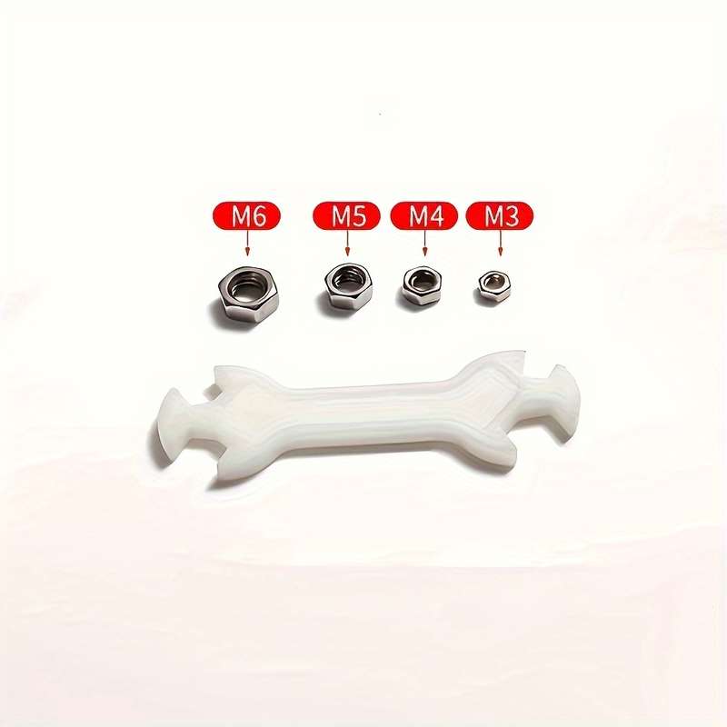 Multifunctional Portable Plastic Wrench Set - 4-in-1 Hex Head