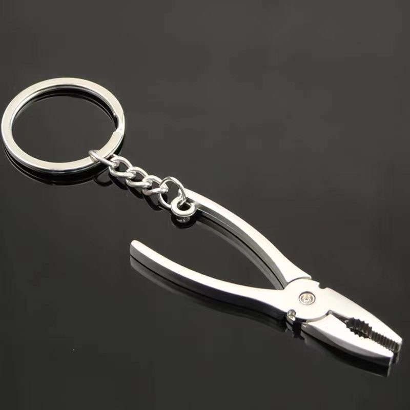 Durable Alloy Mini Pliers Keychain