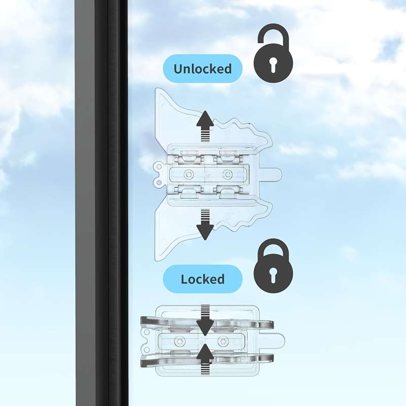 Charming Butterfly Non-Slip Door Lock