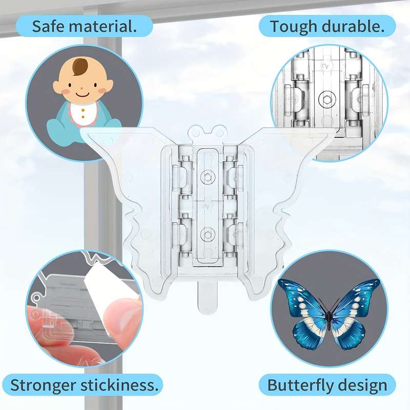 Charming Butterfly Non-Slip Door Lock