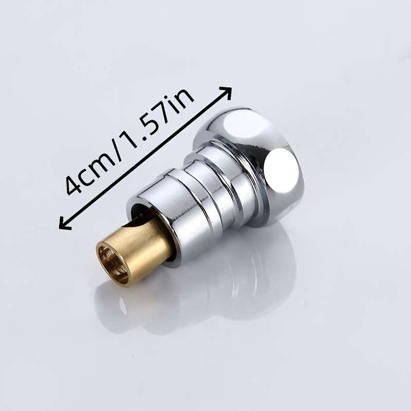 1pc Stainless Steel + Brass Washing Machine Water Faucet Check Valve