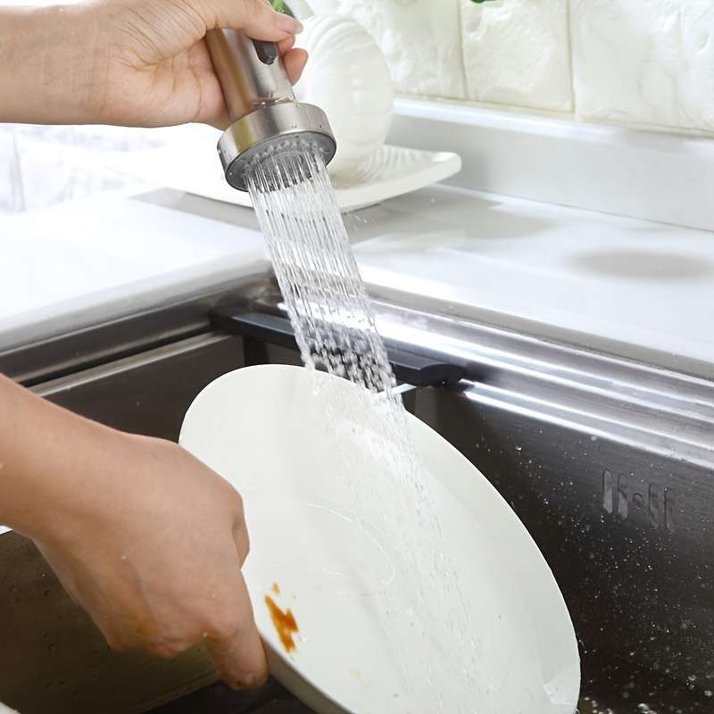 bronzer pull-out nozzle faucet