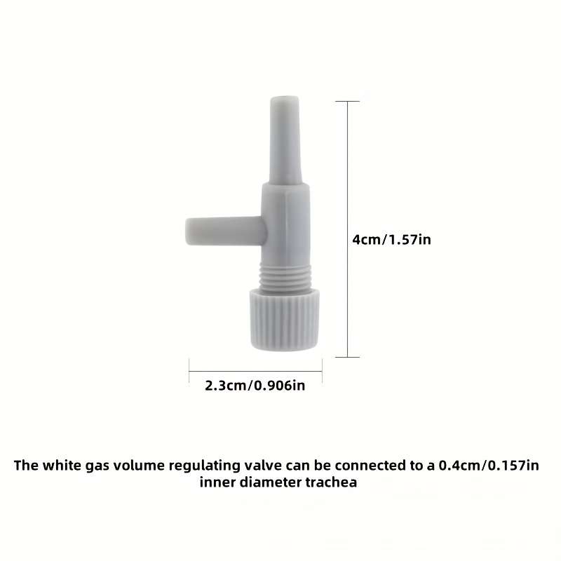 0.4cm Air Intake and 0.4cm Air Outlet Diverter for Aquarium