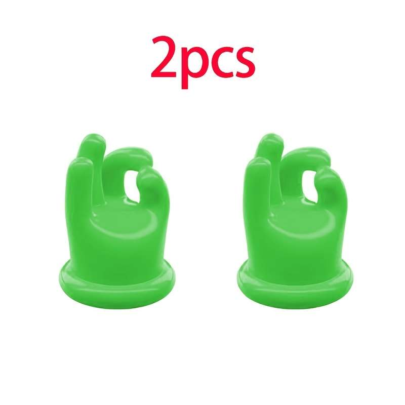 Two Out Of Four Plastic Valve Caps