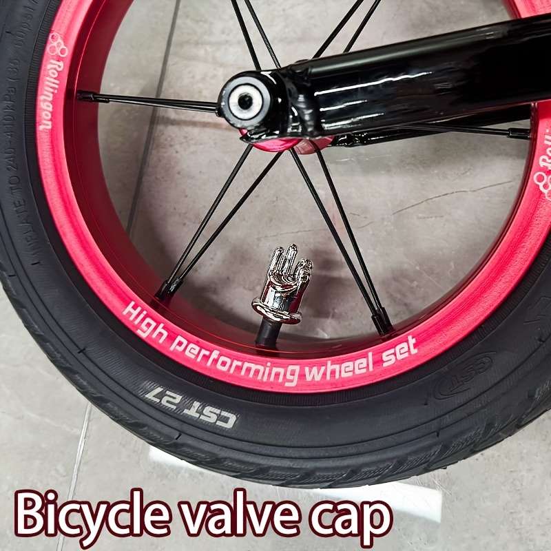 Two Out Of Four Plastic Valve Caps