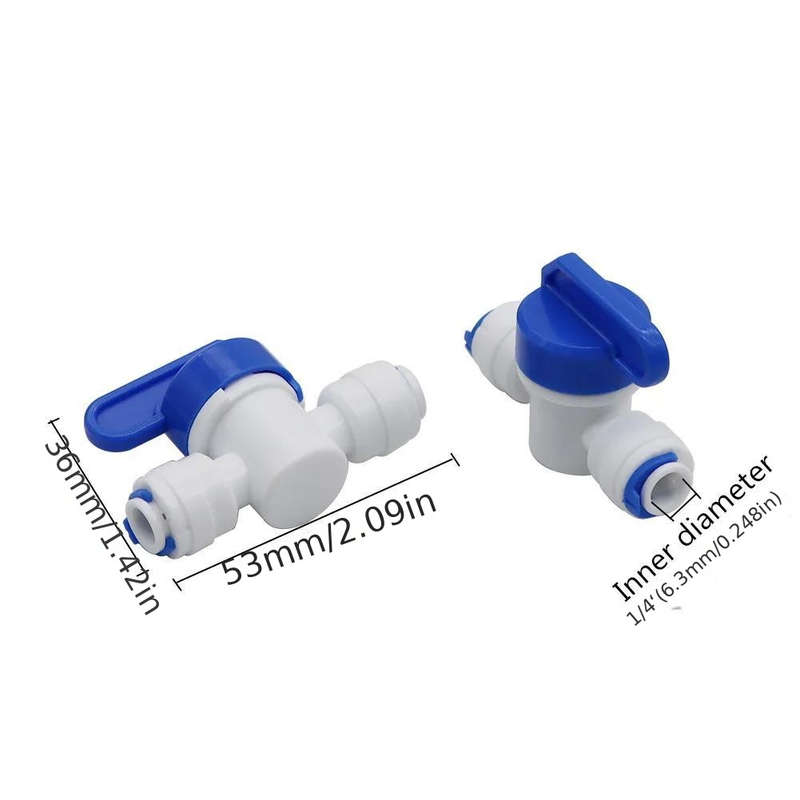 Quick Connect Fittings for Water Purification Systems
