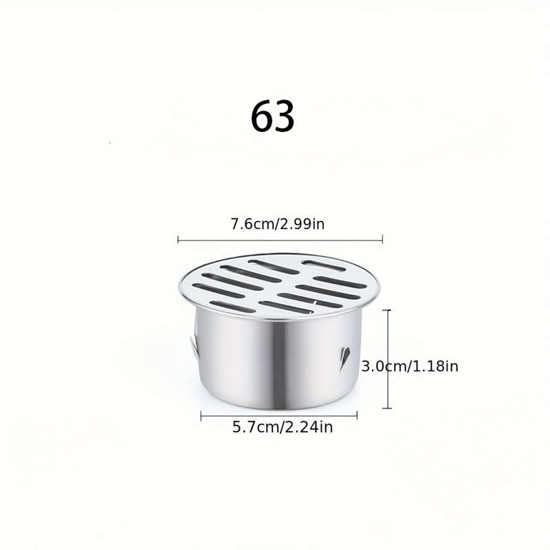 Thickened stainless steel floor drain