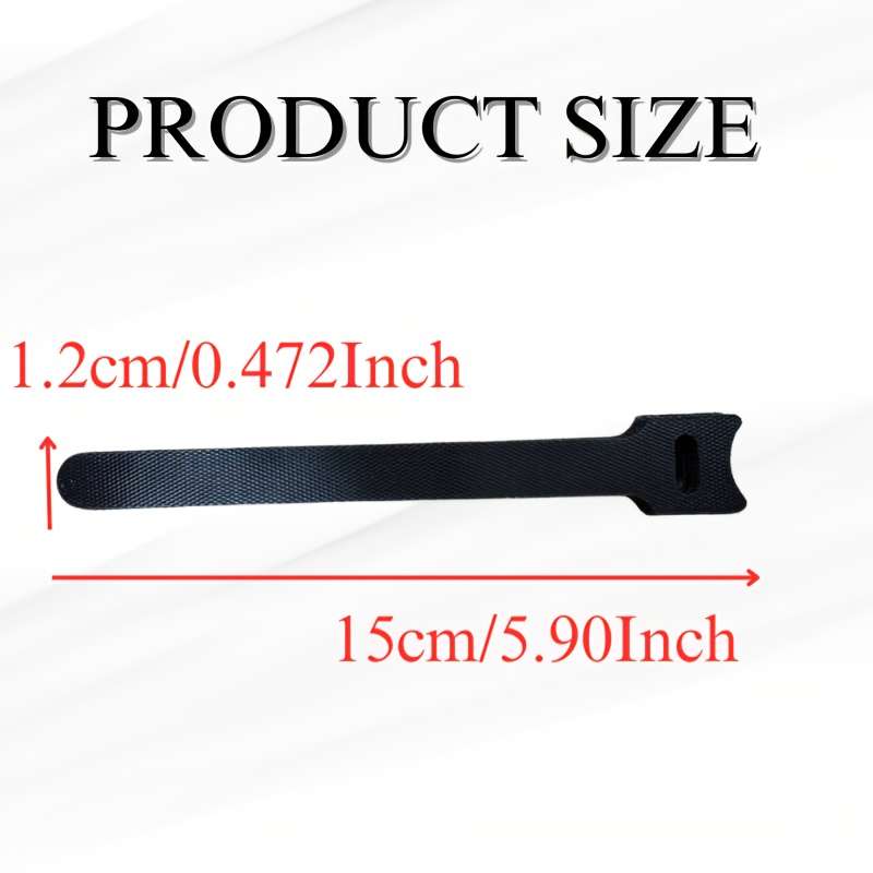 5pcs Reusable Hook and Loop Straps