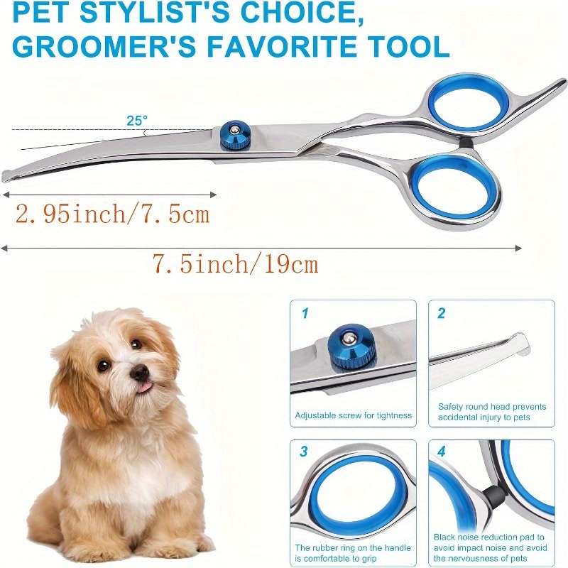 1pcs Professional Pet Grooming Scissors